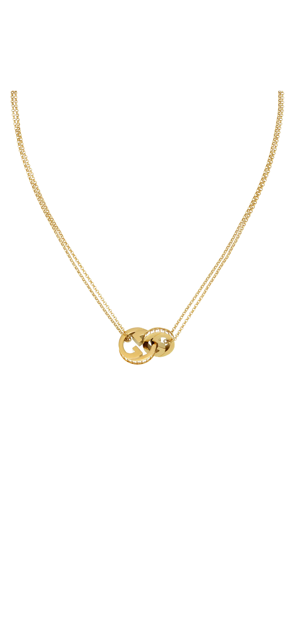 Blondie double necklace