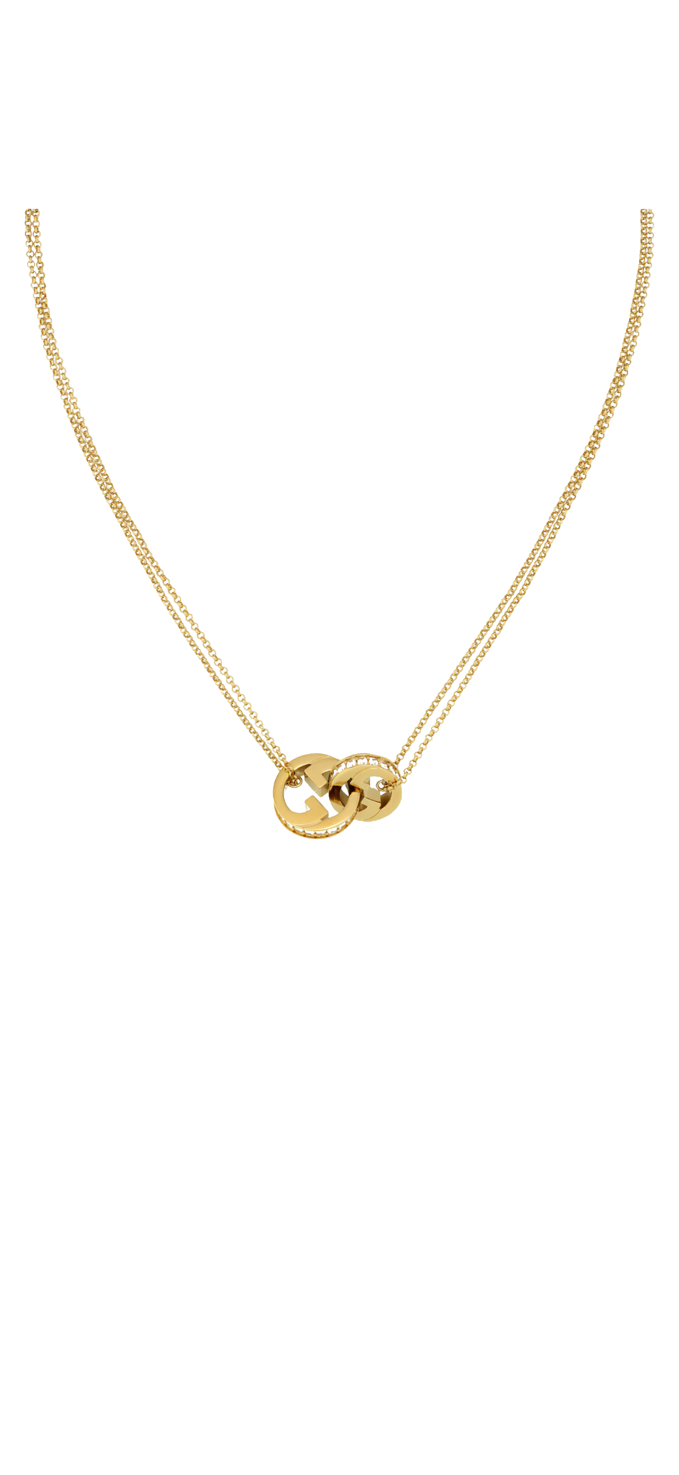Blondie double necklace