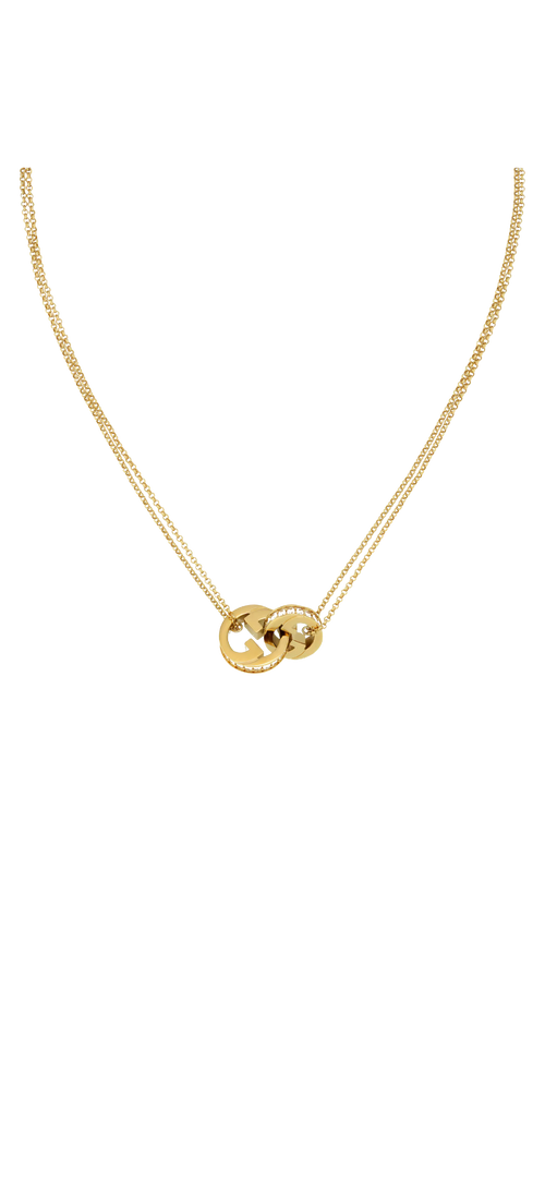 Blondie double necklace