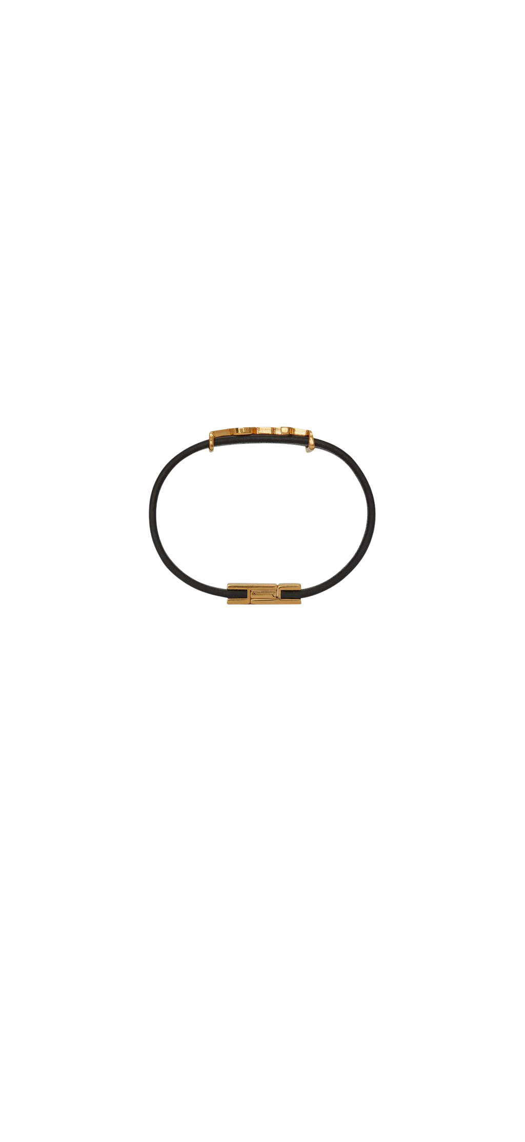YSL leather bracelet
