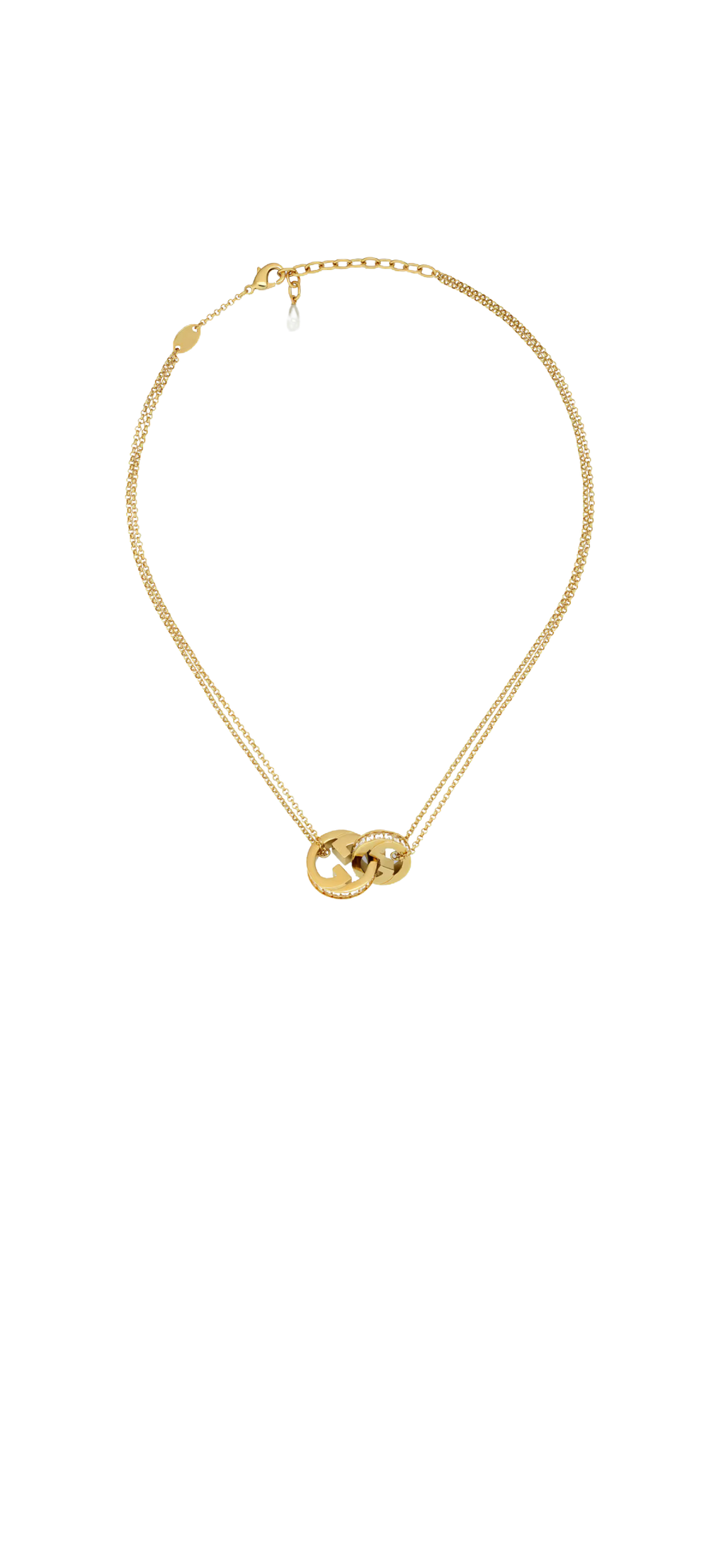 Blondie double necklace