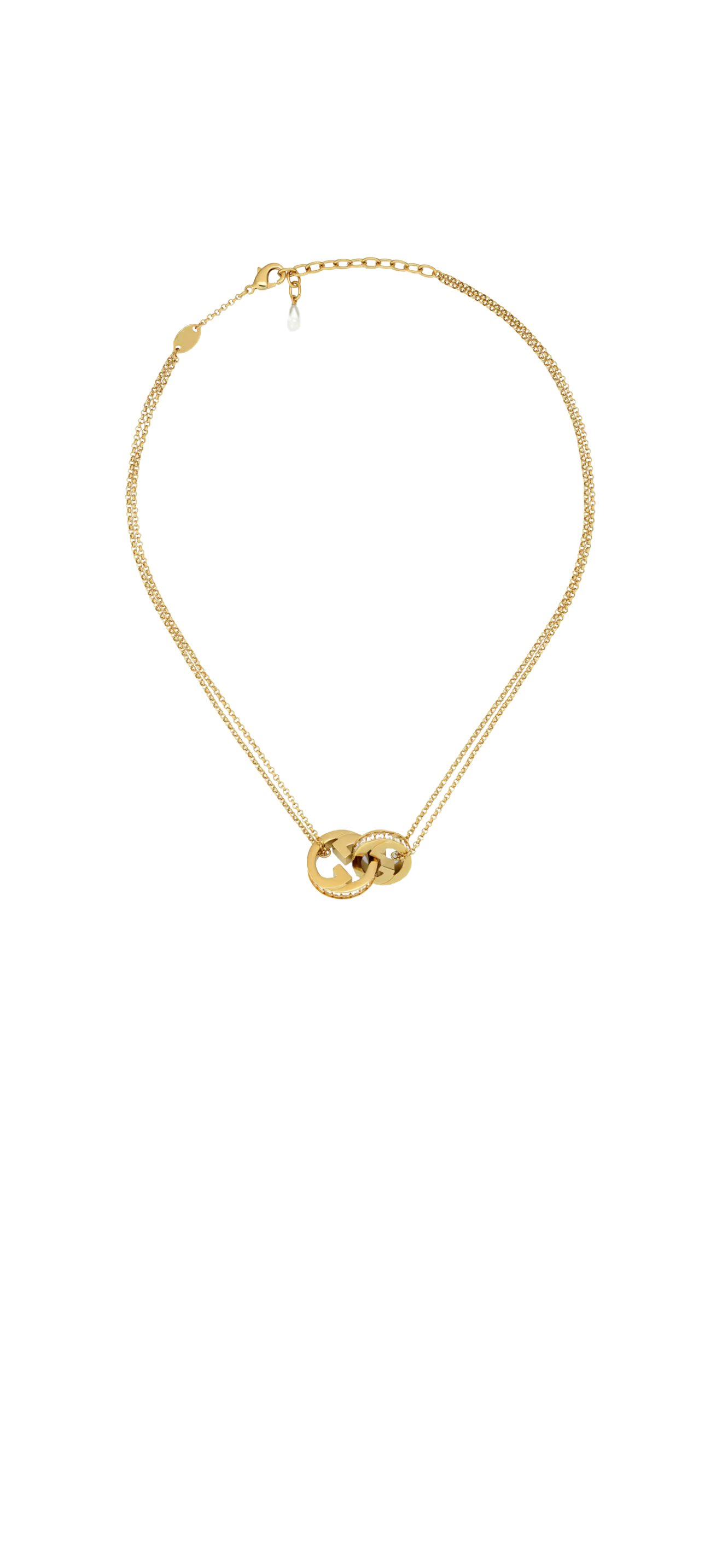 Blondie double necklace
